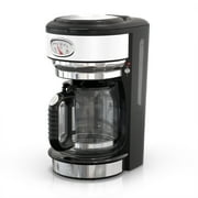Russell Hobbs Retro Style 8-Cup Coffeemaker, White, CM3100WTR
