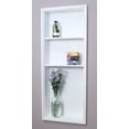 thumbnail image 2 of 14x36 Recessed Sloane Wall Niche with plain back and two shelves, 2 of 3