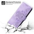 thumbnail image 3 of LINLIN Leather Wallet phone Cover, Magnetic Card Skin Cover,PU Leather Wallet Flip Phone Cover, Flip Protective Case Cover with Wallet Card Holder for Wrist Strap, 3 of 9