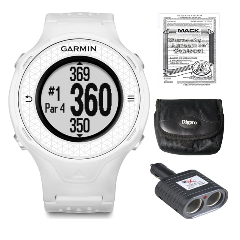 white golf watch
