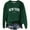 Dark Green#9527, variant on Womens Sweater Long Sleeve Sweaters for Women Letter Embroidery Crewneck Knit Pullover Trendy Tops 2025 Fall Winter Knitwear