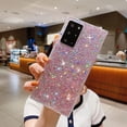 thumbnail image 2 of Galaxy S22 Ultra Glitter Case, Cute Sparkle Bling Shiny Slim Soft Reflective Clear TPU Rubber Bumper for Girl Women Protective Cover for Samsung Galaxy S22 Ultra (Pink), 2 of 14
