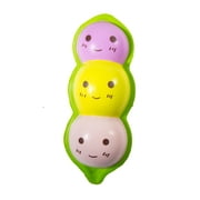 SquishyFun Slow Rising Jumbo 15CM Scented Peas In A Pod Bean Squishy - Purple Top