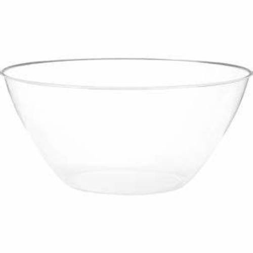 Large CLEAR Plastic Bowl