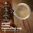 thumbnail image 3 of Sutowe 2 Pcs Espresso Measuring Cup 120ml Stainless Steel Espresso Shot Cup with Wood Handle and Double Scale for Home Kitchen Coffee Shop, 3 of 7