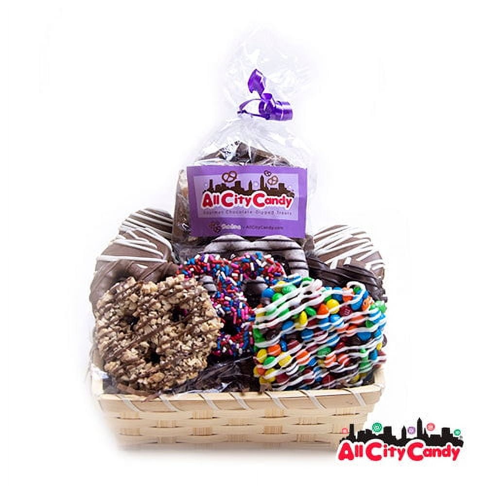 Dreamy Delight Gourmet Chocolate Covered Treats Gift Basket