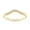Yellow, variant on AFFY 0.06CT Natural Diamond Curved Wedding Band Ring 14k White Gold over Sterling Silver-4.5
