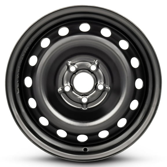 For 1995-2005 Volkswagen Beetle 16 Inch Painted Black Rim - OE Direct Replacement - Road Ready Car Wheel