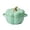 B, variant on EverydayNest Pumpkin Shaped Porcelain Ramekin Stew Pot With Golden Stem Lid Dual Handles Microwave Safe Ceramic Soup Bowl Steamed Egg Rice Serving Dish For Home Family Dining