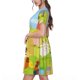 thumbnail image 2 of Disketp Farm Animals 3 para Vestido de Manga Corta para Mujeres, Vestidos de Verano para Mujeres, Casual y Holgado para la Playa, 2 of 6