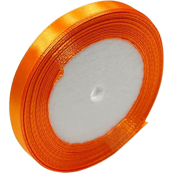 Haobase Satin Ribbon, 10mm × 22m Double Sided Polyester Gift Wrapping Ribbon for Crafting Xmas Valentine Bouquets DIY Sewing Project Cake Wedding Party Decoration