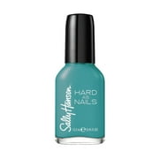 Sally Hansen Hard As Nails Nail Color, Dia-Mint 0.45 fl oz, Nail Polish, Nail Hardener, Nail Growth Serum, No Chipping, Cracking, or Splitting, Bold Tone