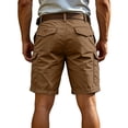 thumbnail image 4 of Cargo Shorts for Men Multiple Pockets Lightweight Summer Casual Outdoor Work Hiking Fit Relaxed Short Waist Shorts, 2XL, 4 of 8