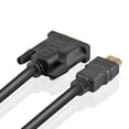 thumbnail image 2 of TNP Products High Speed HDMI to DVI Adapter Cable (15 Feet) - Bi-Directional HDMI to DVI & DVI to HDMI Converter Male to Male Connector Wire Cord Supports HD Video 1080P HDTV, 2 of 4