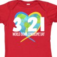thumbnail image 4 of Inktastic 3 21 World Down Syndrome Day with Heart Shaped Earth Boys or Girls Baby Bodysuit, 4 of 5