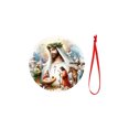 thumbnail image 2 of Wooden Nativity Scene Ornaments for Christmas Tree - Religious Decor with Carved Nativity Design, 2 of 9