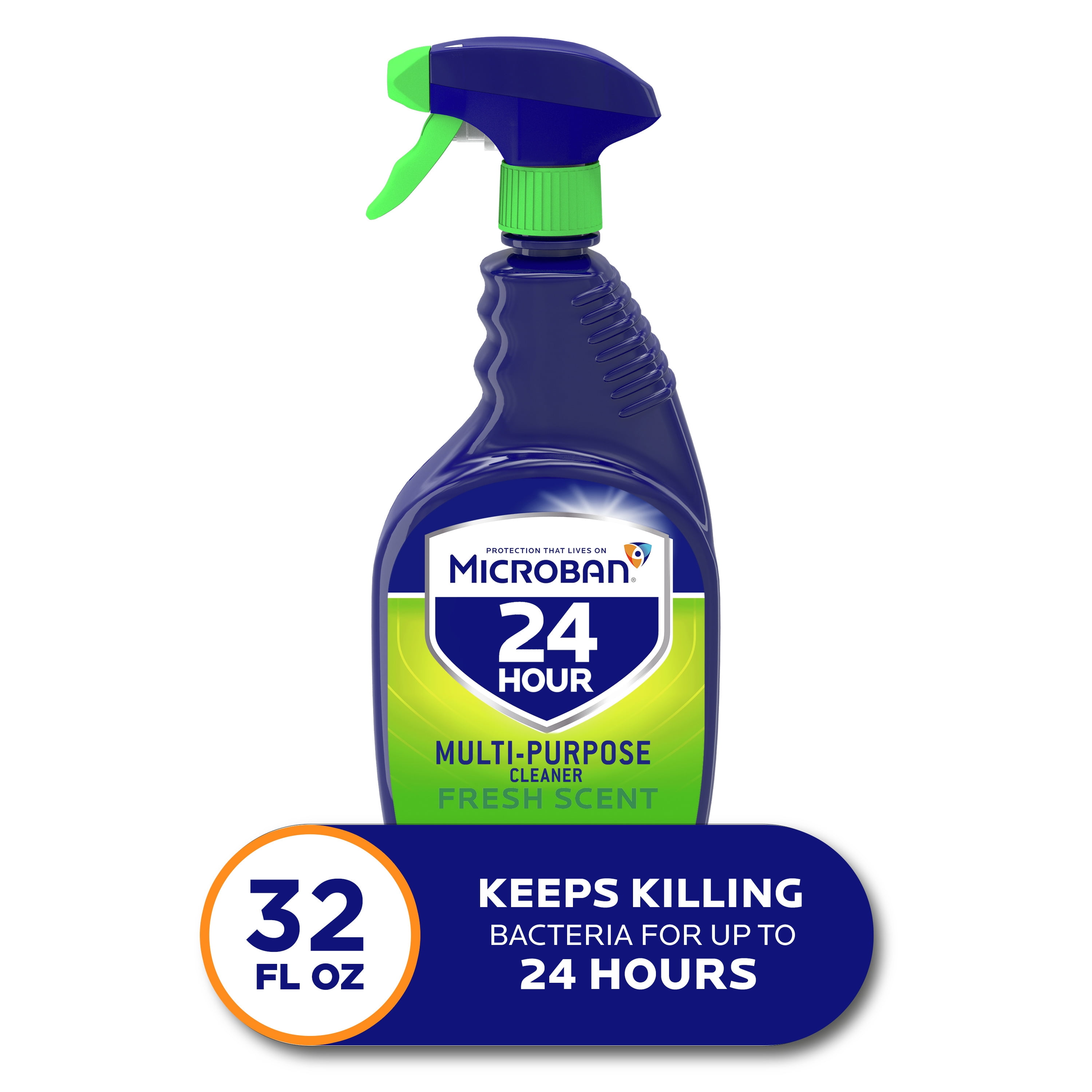 Microban 24 Hour MultiPurpose Cleaner and Disinfectant Spray, Fresh