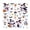 A001- 1, variant on Halloween Window 4 Pack Spooky Icons Ghost Skeleton Jack O Lantern Bat Removable Indoor Party Decor Home Decor for Trick Or Treat Events