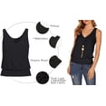 thumbnail image 5 of Sherrylily Summer Women Sleeveless Tunic Knit Tank Top Casual Camisole, 5 of 7