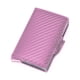 thumbnail image 1 of Jumpingount Bolsa de dinero de crédito Rfid Mini estuche de aluminio Monedero antirrobo Cartera inteligente Moda delgada para negocios Carbono Type2 NO2, 1 of 6