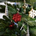thumbnail image 5 of Christmas Plastic Pendant Christmas Decorations Five Pointed Star Snowflake Gift Bag Desktop Christmas Tree Pendant From 3.2 Inches to 4.2 Inches, 5 of 5