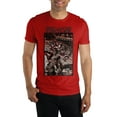 thumbnail image 1 of Teenage Mutant Ninja Turtles Casey & Raphael Comic Art Red T-Shirt, 1 of 3
