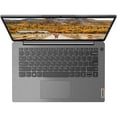 thumbnail image 4 of Lenovo IdeaPad 3 14" FHD Windows 11 Pro Business Laptop Computer, Intel Quad Core i7-1165G7, 8GB RAM 1TB PCIe SSD, Iris Xe Graphics, Blutooth 5.1, USB, HDMI, Grey, 4 of 7