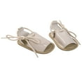 thumbnail image 5 of MesaSe Baby Crib Shoes Summer Lace Up Sandals Soft Anti-Slip Sole First Walkers, 5 of 5
