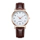thumbnail image 1 of Reloj de cuarzo para mujer, relojes de cuarzo luminosos y tenues para mujer con correa de cuero estampada, reloj de pulsera informal, regalo maravilloso., 1 of 2