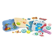 Hape: Cogworks Experimental Playset - Stem Engineering Toy, Changing Robot Boards, Moving Parts-Pins-Gears, Physics & Scientific Learning, Child Age 3+