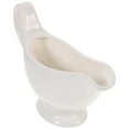 thumbnail image 5 of Gymnture Ceramic Gravy Boat Seasoning Jug 200ml Black/White, 5 of 11