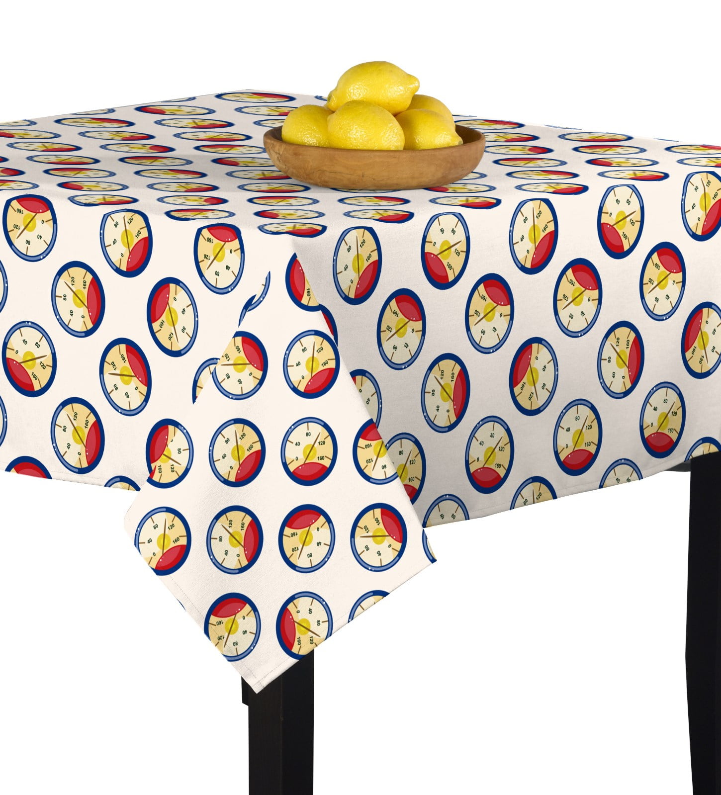 Fabric Textile Products Speedometer Tablecloth 60 X60 Walmart Com Walmart Com