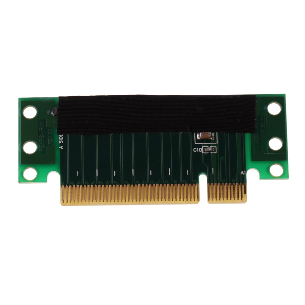PCI-E X8 PCIE 4X 90 Degree Adapter Riser Card For 1U/2U Server Chassis 