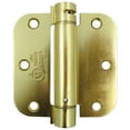 thumbnail image 2 of Adjustable Spring Hinge, 3-1/2 Inches, 1/4" Radius Corner, Antique Brass by Stone Harbor Hardware, 2 of 29