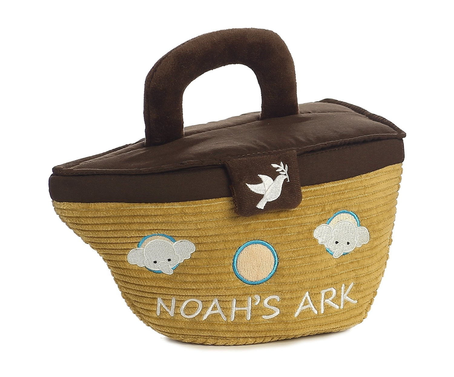 ebba - Small Multicolor Baby Talk - 8\" Noah's Ark - Engaging Baby Stuffed Animal