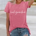thumbnail image 2 of HCYSFG Womens Cool Grandma T Shirt Crew Neck Short Sleeve Minimalist Letter Graphic Relaxed Fit Mothers Day Tee Casual Gift Top, 2 of 5