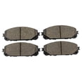 thumbnail image 4 of TRQ Front Premium Posi Ceramic Disc Brake Pad Set for Jeep Cherokee SUV Truck BFA73501, 4 of 5