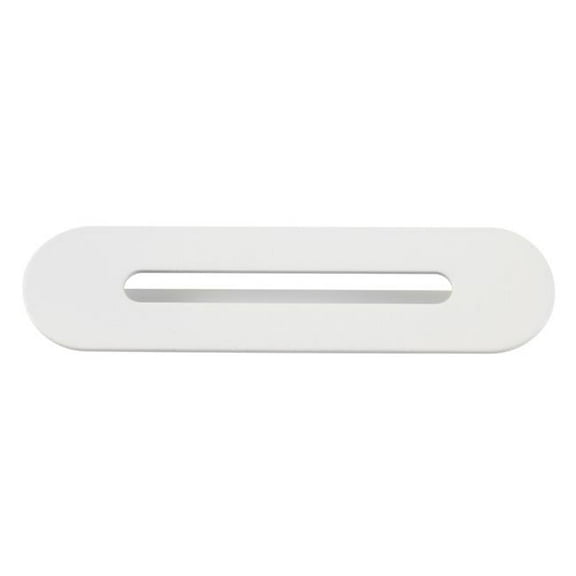 Kingston Brass TC402W Made To Match Bathtub Overflow Hole Cover, Matte White