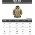 thumbnail image 5 of MADHERO Mens Lightweight Lined Hooded Cotton padded Jacket Waterproof Jacket windbreaker jacket, 5 of 5