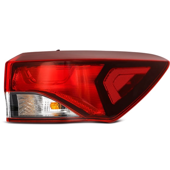 cciyu Taillight Assembly Fit 2021-2025 for chevy Trailblazer Red Clear Lens Passenger Side GM2805147 42825755 (Bulbs Not include)