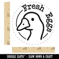 thumbnail image 2 of Fresh Goose Eggs Egg Chicken Rubber Stamp - Small 3/4 Inch, 2 of 7