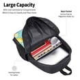 thumbnail image 3 of Easygdp Yellow Lemon Mochila de Gran Capacidad Minimalista Ideal para Escuela, Viajes y Uso Diario, 3 of 6