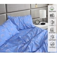 thumbnail image 2 of RUVANTI Draps 100 % Coton – Literie Percale Format Simple, Design Floral Rafraîchissant et Respirant, Durable avec une Sensation Nette, Douce et Confortable, Poche de 16 Pouces, Ensemble 3 Pcs, Arc-en-Ciel pour Bébé, 2 of 6
