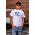 thumbnail image 4 of Fathers Day Commander in Chief Dad Men's Big & Tall Crewneck Graphic Tee Brisco Brands 3X, 4 of 5