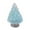 Blue, variant on Mini Glitter Christmas Tree Figurines,Glow in The Dark Christmas Tree Decoration,Xmas Luminous Resin Tree Miniature for Holiday Diy Crafts Garden Micro Landscape Party Home Tabletop Decoration
