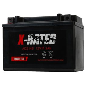 YTX14-BS AGM Battery For Honda Rancher 350 ATV - 12V 12AH Replacement Power Cell