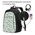 thumbnail image 2 of Daiia Tulips Flowers Pattern USB Charging Backpack for Men and Women, Anti-Theft Backpack,Travel Backpack,School Backpack,College Backpack,Laptop Backpack, 2 of 7