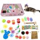 thumbnail image 2 of Gato Interactivo Con Ratones Enriquecedores Para Jugar En Interiores Y Hacer Ejercicio, 2 of 7