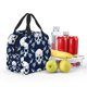thumbnail image 5 of Easygdp white arrow Skull Bolsa Térmica Premium - Tela Oxford Impermeable, Gran Capacidad, Bolsillo Frontal, Unisex para Trabajo, Escuela, Actividades al Aire Libre y Picnics, 5 of 8