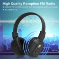 thumbnail image 2 of YANI -Wireless FM Radio Headset Stereo Super Bass Foldable Over-Ear Headphones Walkman, 2 of 6